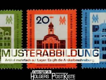 Satzausgabe DDR 873-875 Frühjahrsmesse Leipzig