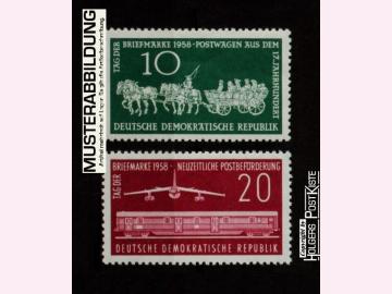 Satzausgabe DDR 660+661 Philatelie Tag der Briefmarke