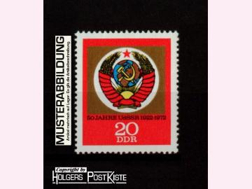 Einzelausgabe DDR 1813 - 50.Jahre Staatsgründung UdSSR