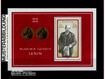 Blockausgabe DDR Block 31 (1562) Wladimir Iljitsch Lenin