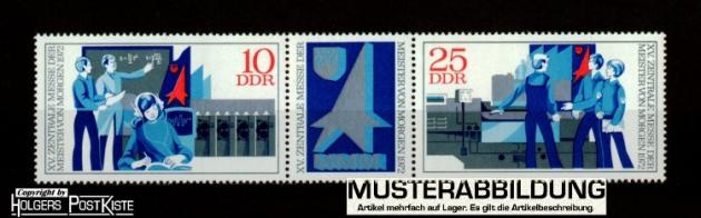 Zusammendruck DDR WZd278 (1799+1800)  Zentrale Meistermesse (MMM)