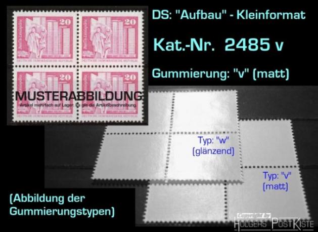 Vierereinheit DDR 2485 v Aufbau-Serie (Lenindenkmal)