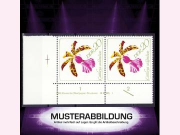 Druckvermerk (DV) DDR 1423 - Orchideen