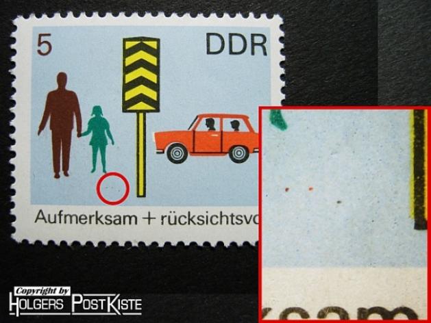 Druckfehler (CD) DDR 1444 - Feld 50 ff Bo 2 (B)