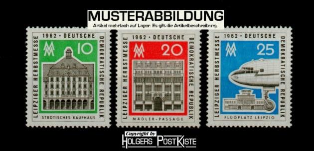 Satzausgabe DDR 913-915 Herbstmesse Leipzig Satzausgabe DDR 913-915 Herbstmesse Leipzig