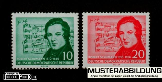 Satzausgabe DDR 541+542 Robert Schumann (II.Ausgabe)