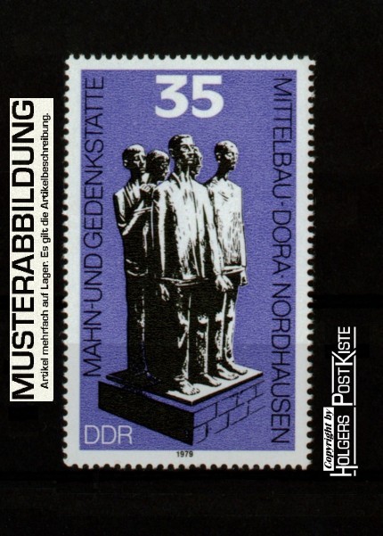 Einzelausgabe DDR 2451 Gedenkstätte Mittelbau-Dora