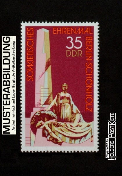 Einzelausgabe DDR 2262 Ehrenmal Berlin-Schönholz