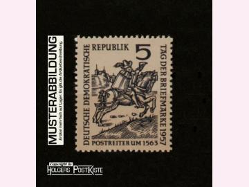 Einzelausgabe DDR 600 Postreiter Tag der Briefmarke