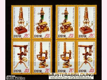 Zdr.-Herzstück (Hz) DDR 2534-2537 (2 Stück aus Vbl.)
