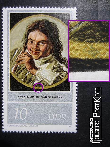 Druckfehler (CD) DDR 2543 - Feld 21 Bo I