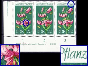 Druckfehler (CD) DDR 1459 - Feld 41+43 (DV) FN I