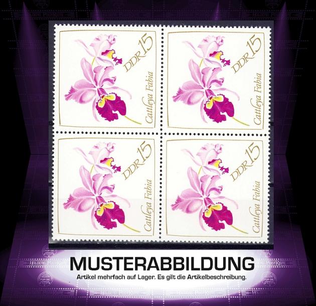 Vierereinheit DDR 1422 - Orchideen