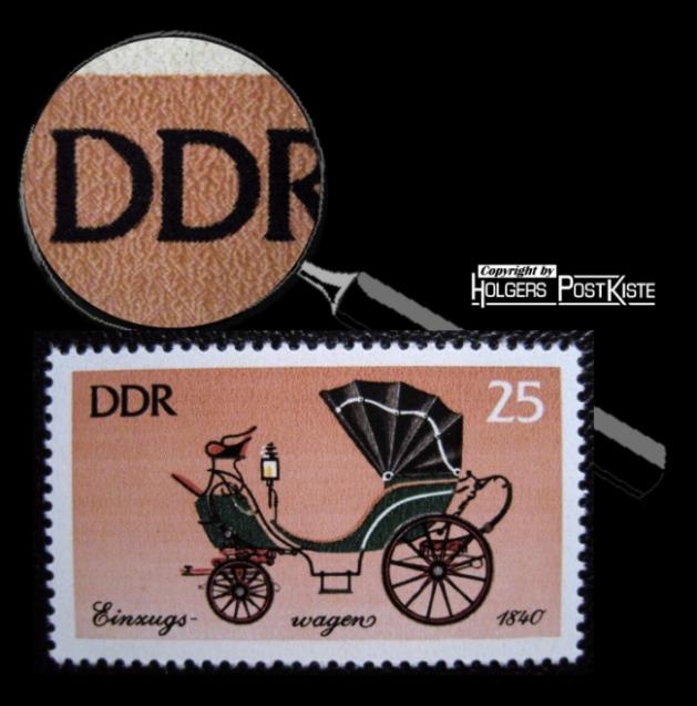 Plattenfehler DDR 2149 - Feld 15